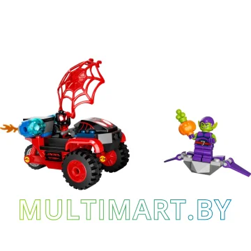 Конструктор LEGO Marvel Spiderman 10781 Майлз Моралес: техно-трайк Человека-Паука картинка 4